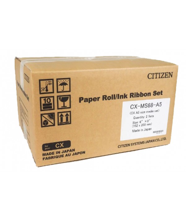 Citizen CX 15x20cm Kağıt & Ribbon (2x200 yaprak) Orijinal